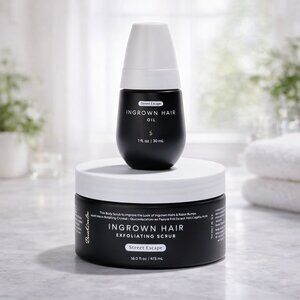 Bushbalm Ingrown Hair and Razor Bumps Routine - Moisturize and Soothe after Shav